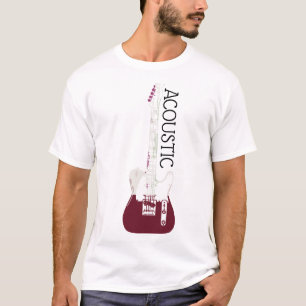 Akoestische gitaar Logo T-Shirt