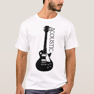 Akoestische gitaar Logo T-Shirt