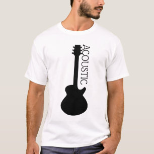 Akoestische gitaar Logo T-Shirt