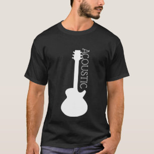 Akoestische gitaar Logo T-Shirt