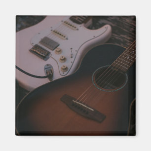 akoestische gitaar magneet