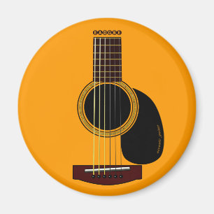 akoestische gitaar magnet