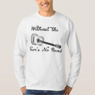 Akoestische gitaar Mannen Nano Long Hoeve T-shirt