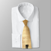 Akoestische gitaar met aangepaste muzikant stropdas (Gebonden)