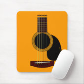 akoestische gitaar mousepad muismat (Met muis)