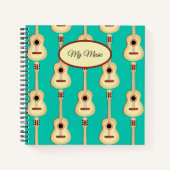 Akoestische gitaar / Muziek Notitieboek (Voorkant)