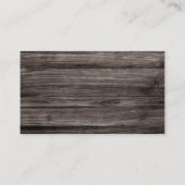 Akoestische gitaar - MuziekVisitekaartje Visitekaartje (Achterkant)