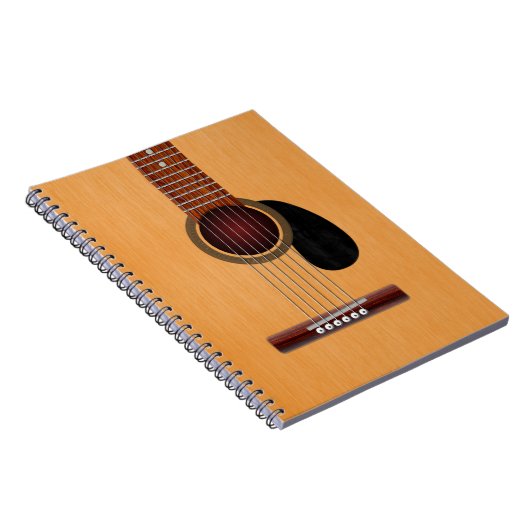 Akoestische gitaar notitieboek (Rechterzijde)