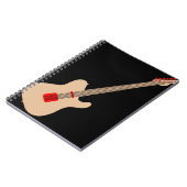 Akoestische gitaar notitieboek (Linkerzijde)