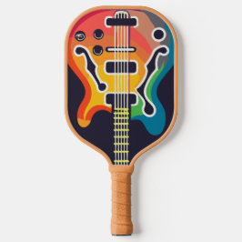 Akoestische gitaar pickleball paddle