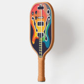 Akoestische gitaar pickleball paddle (Links)