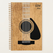 Akoestische gitaar planner (Voorkant)