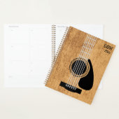Akoestische Gitaar Planner (Display)