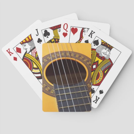 Akoestische gitaar pokerkaarten (Achterkant)