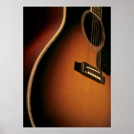 akoestische gitaar poster