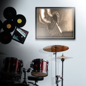 Akoestische gitaar poster