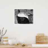 Akoestische gitaar poster (Keuken)