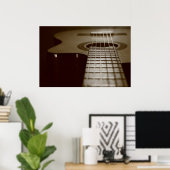 Akoestische gitaar poster (Thuiskantoor)
