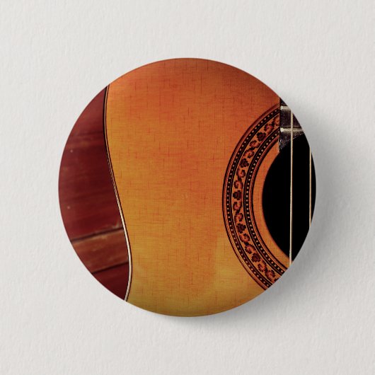 Akoestische gitaar ronde button 5,7 cm (Voorkant)