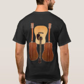 Akoestische gitaar Shirt voor en achter (Achterkant)