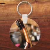  akoestische gitaar sleutelhanger (Voorkant)