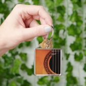 Akoestische gitaar sleutelhanger (Hand)