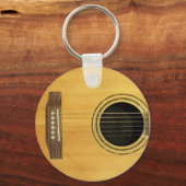 Akoestische gitaar sleutelhanger (Voorkant)