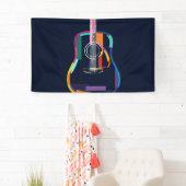 Akoestische gitaar spandoek (Insitu)