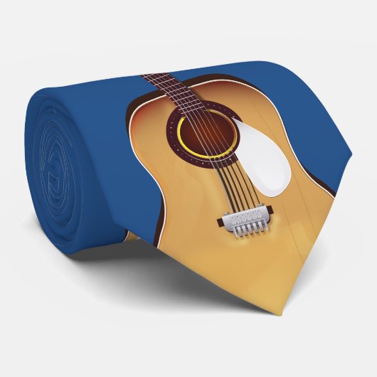 Akoestische Gitaar Stropdas (Opgerold)