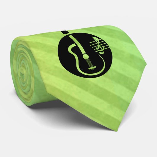 Akoestische gitaar stropdas (Opgerold)
