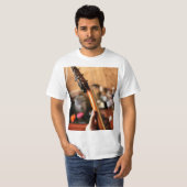  akoestische gitaar t-shirt (Voorkant volledig)