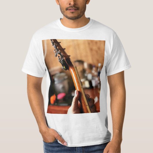  akoestische gitaar t-shirt (Voorkant)