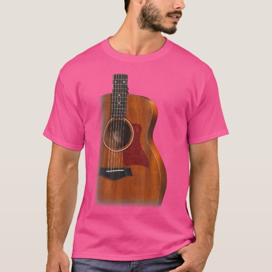 akoestische gitaar T-Shirt (Voorkant)