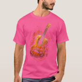 Akoestische gitaar t-shirt (Voorkant)