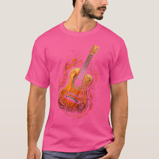 Akoestische gitaar t-shirt