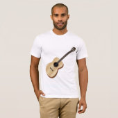 Akoestische gitaar t-shirt (Voorkant volledig)