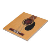 Akoestische gitaar tegeltje (Zijkant)