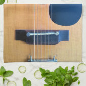 Akoestische gitaar theedoek (Gevouwen)