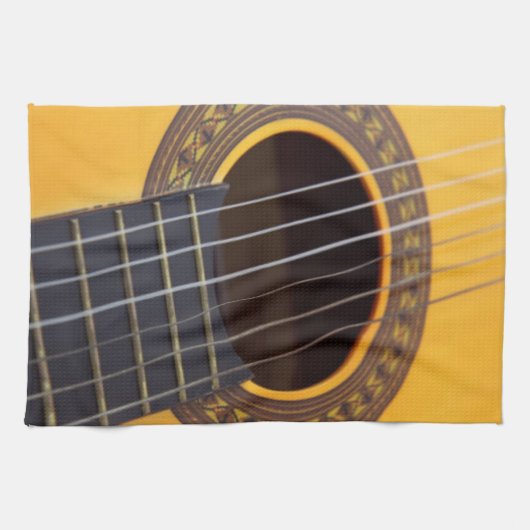Akoestische gitaar theedoek (Horizontaal)