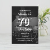 Akoestische Gitaar Verjaardagsfeestuitnodiging Kaart (Staand voorkant)