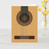 Akoestische gitaarKaart Kaart (Gele Bloem)