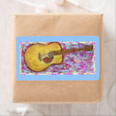 Akoestische gitaarkleuren etiket (Insitu)