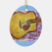 Akoestische gitaarkleuren keramisch ornament (Rechts)