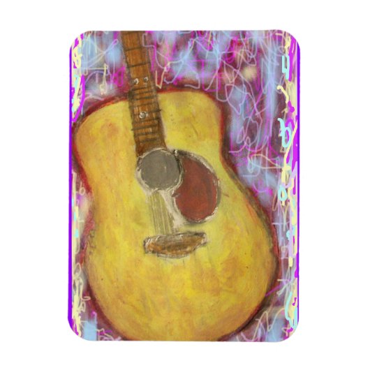 Akoestische gitaarkleuren magneet (Verticaal)