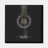 Akoestische gitaarmagneet magneet (Voorkant)