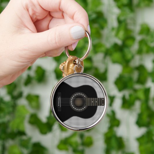 Akoestische gitaarSleutelhanger Sleutelhanger (Hand)