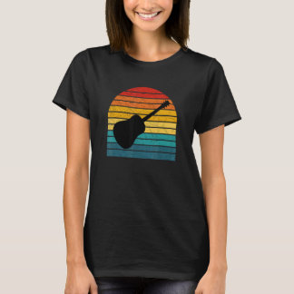 Akoestische gitaarspeler met drukweerstand t-shirt