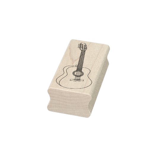akoestische gitaarstempel rubberstempel (Stempel)
