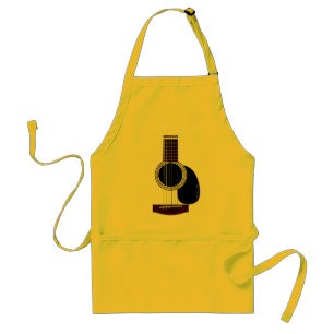 akoestische gitarapron standaard schort