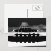 Akoestische gitaren briefkaart (Voorkant / Achterkant)